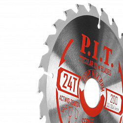 Диск пильный  200x32/30x1,4 мм 24T(ACTW10-200T24) PIT 