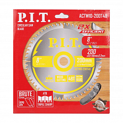 Диск пильный  200x32/30x1,4 мм 48T(ACTW10-200T48) PIT 