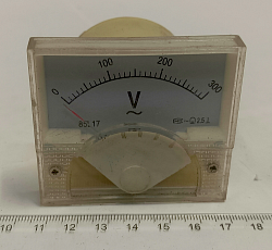 Вольтметр 5-30кВА/1Ф (300V) К014432
