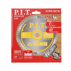 Диск пильный 160x20/16x1,4 мм 36T(ACTW10-160T36) PIT 