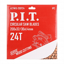Диск пильный  200x32/30x1,4 мм 24T(ACTW10-200T24) PIT 