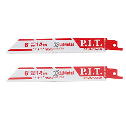 Полотно для сабельной пилы по металлу ARSB-0618C PIT 