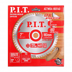 Диск пильный  180x20/16x1,4 мм 40T (ACTW04-180T40) PIT 