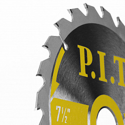 Диск пильный  190x30/20/16x2,2 мм 24T(ACTW10-190T24) PIT 